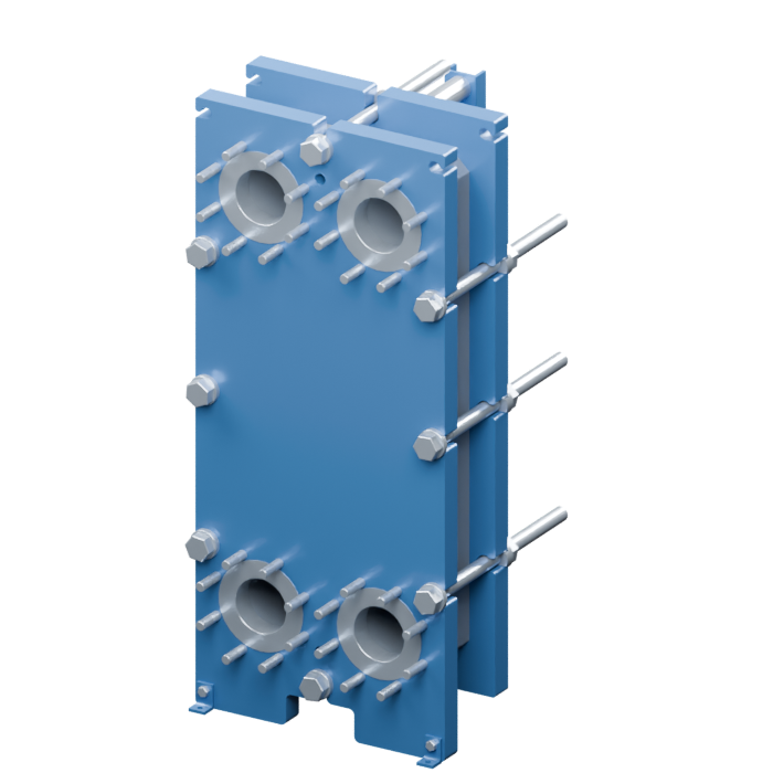 Gasketed plate heat exchanger